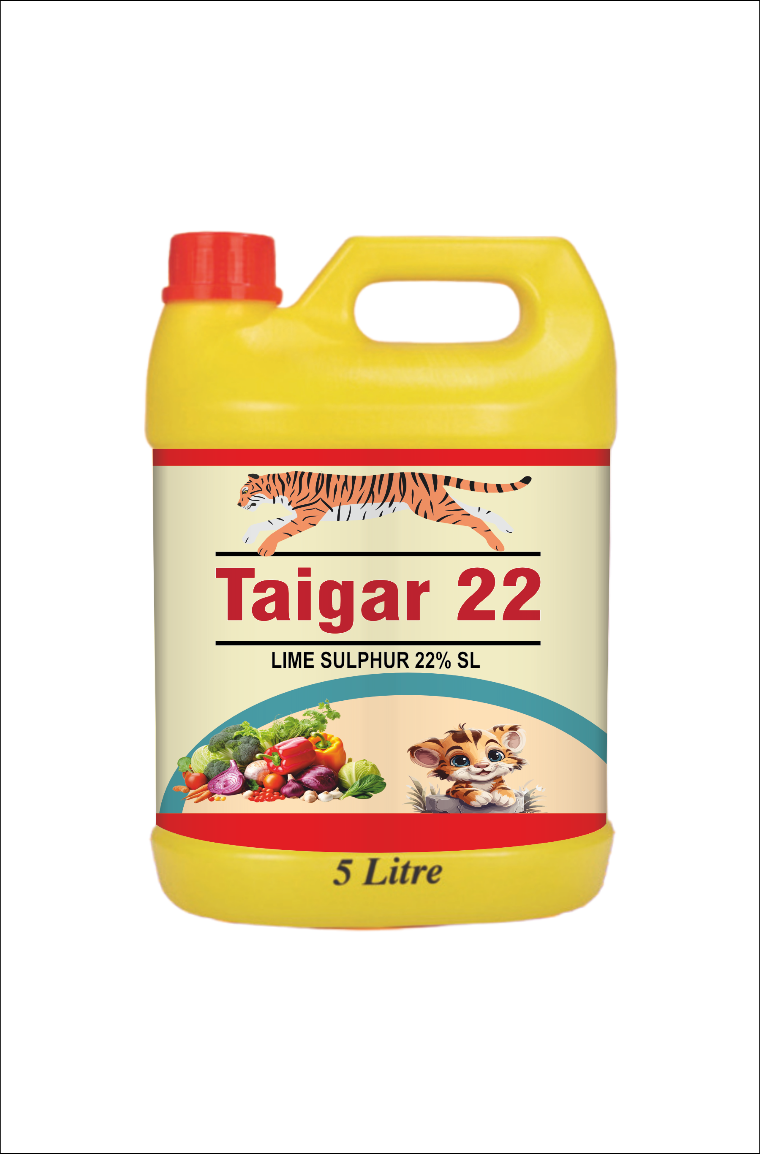 Lime Sulphur 22% SC TAIGAR 22 Sulphur Fungicide and Miticide for Fruit and Vegetable Crops