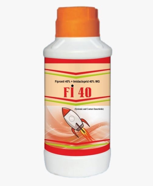 FI 40 bottle image for Fipronil 40% + Imidacloprid 40% WG insecticide