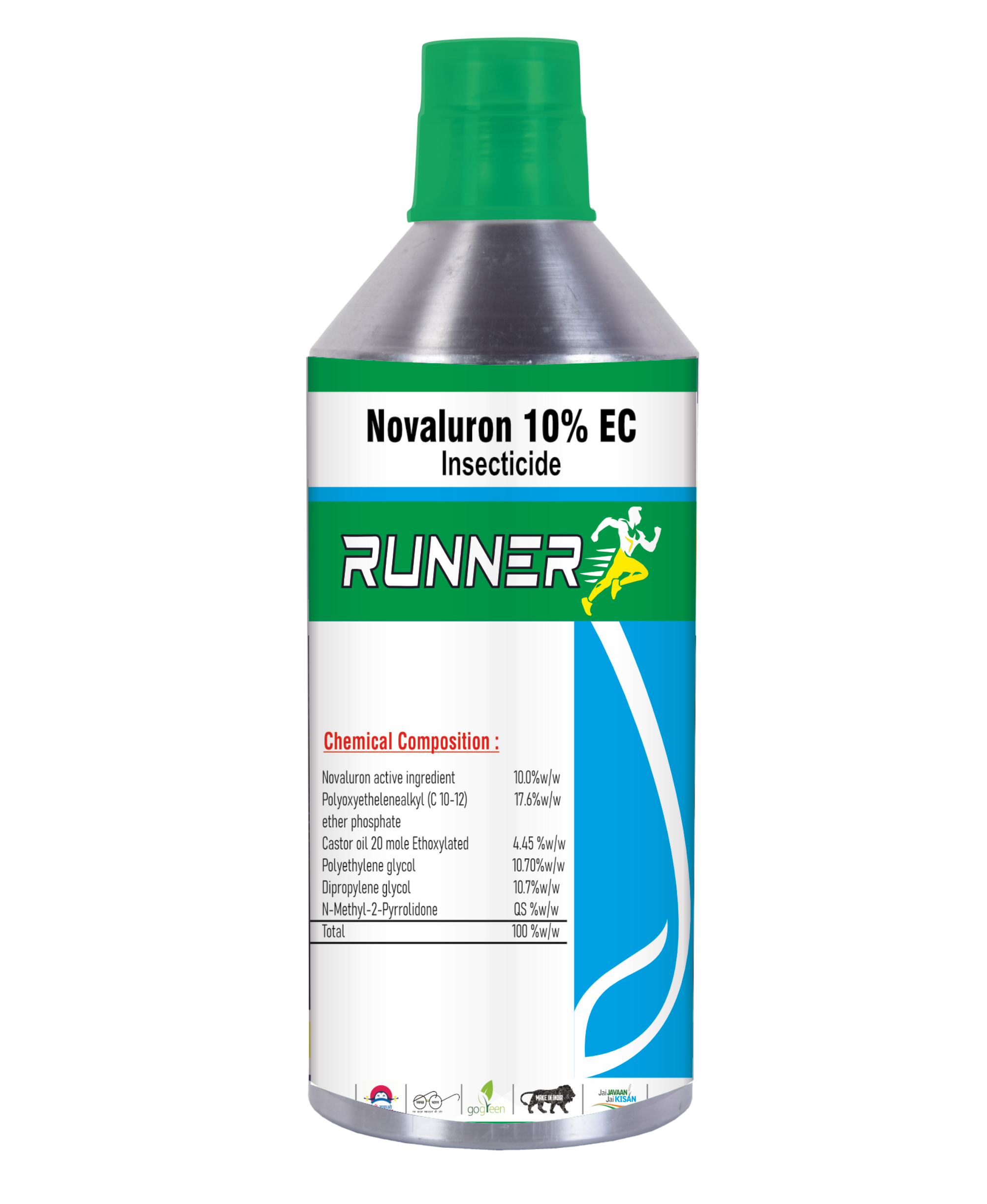 RUNNER Novaluron 10% EC IGR insecticide by Harishree Crop Science