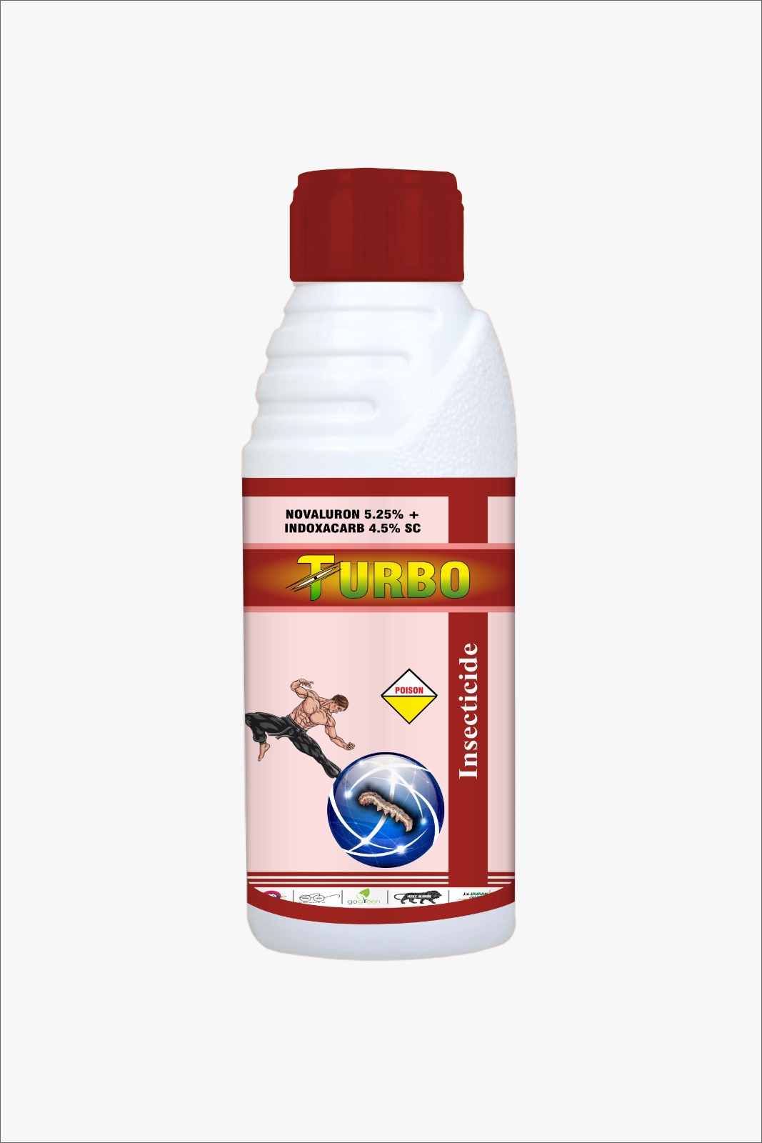 TURBO Novaluron 5.25% + Indoxacarb 4.5% w/w SC Insecticide