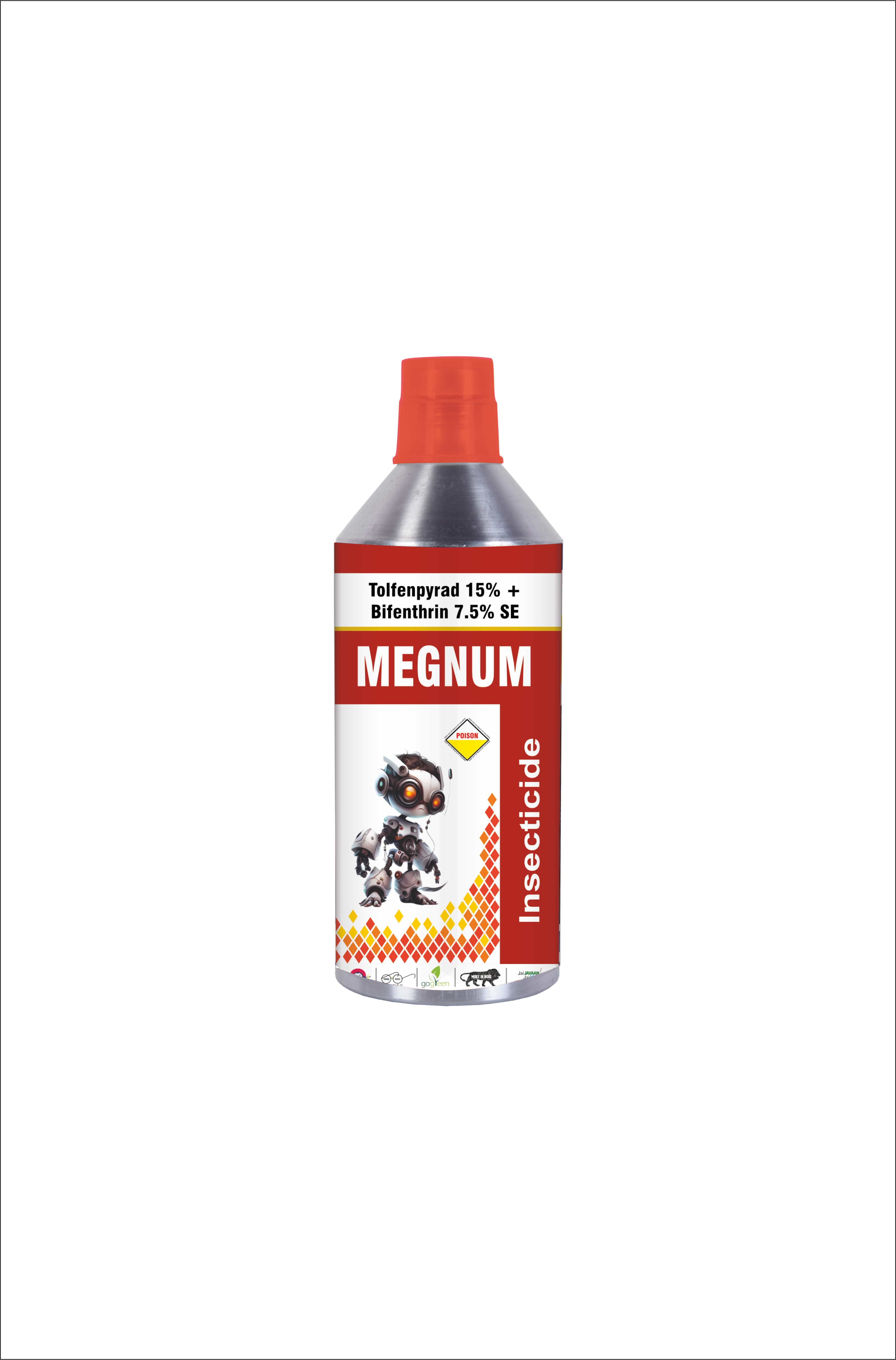 MEGNUM Tolfenpyrad 15% + Bifenthrin 7.5% SE insecticide by Harishree Crop Science