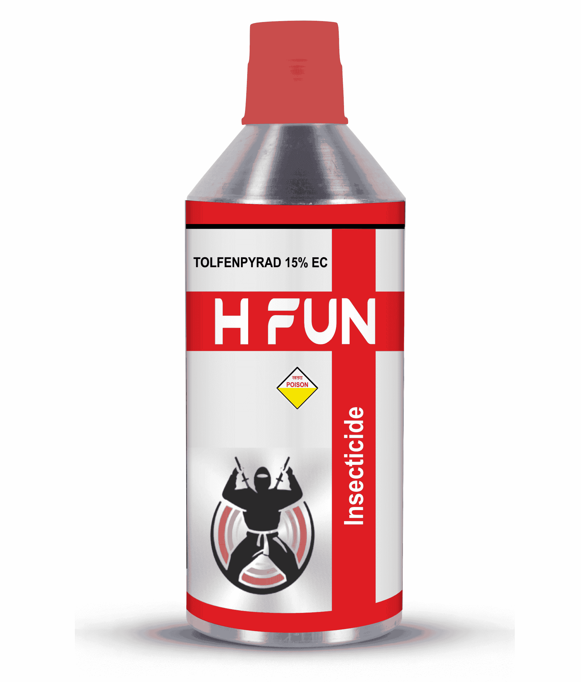 H Fun Tolfenpyrad 15% EC insecticide bottle by Harishree Crop Science